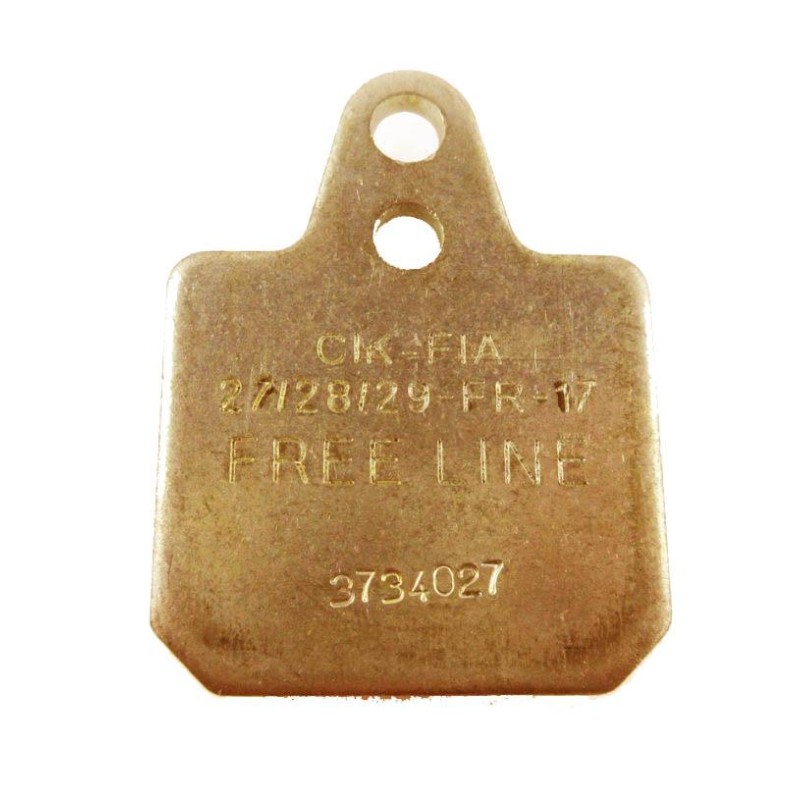 Brake pad Birel 40x38 SYNT, mondokart, kart, kart store