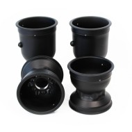 Juego Set Llantas magnesio 130-210mm DF HQ Freeline BirelArt