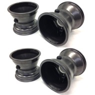 Felgen Satz Aluminium Mini / Baby 112-140 mm Topkart RACE!!