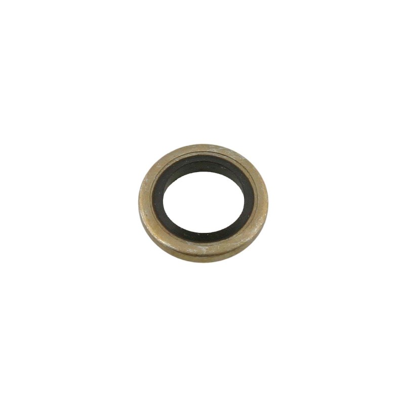 Gasket aluminum / rubber M5 5mm (brake bleed), mondokart, kart