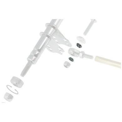 Spacer uniball Ø 8 x 13 x 4 mm countersunk, mondokart, kart