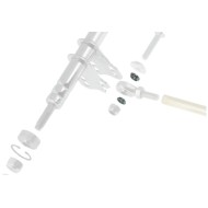 Spacer uniball Ø 8 x 13 x 4 mm countersunk, mondokart, kart