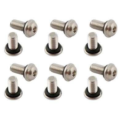 Kit 12 Viti con Or antistallonamento bombate M5 Douglass Wheel