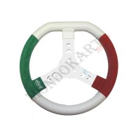 Volante Tricolore Mondokart Ultragrip, MONDOKART, kart, go
