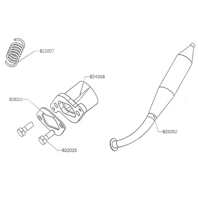 Exhaust Spring WTP 60, mondokart, kart, kart store, karting