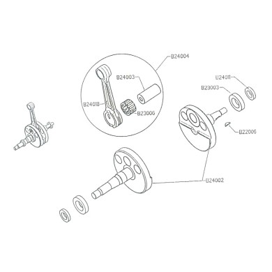 Crank Pin WTP 60, mondokart, kart, kart store, karting, kart
