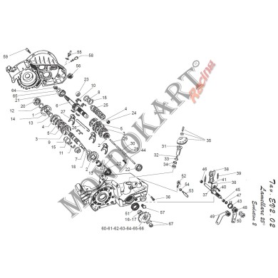 Oil cap magnetized Pavesi, mondokart, kart, kart store