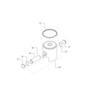 Cap for piston pin 60cc, mondokart, kart, kart store, karting