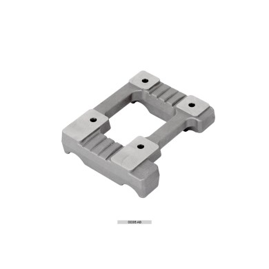 Bancada Motor aluminio perforada 28x92 Mini Vortex OTK