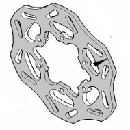 Brake Disc Rear 80x200x6 INOX CXI28 BirelArt, mondokart, kart