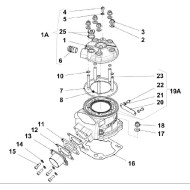 Torica Oring Junta Culata Externa IAME KZ - KF - OK, MONDOKART