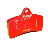 Bremsbelag Hinten Top Kart KZ-KF zurück, MONDOKART, kart, go