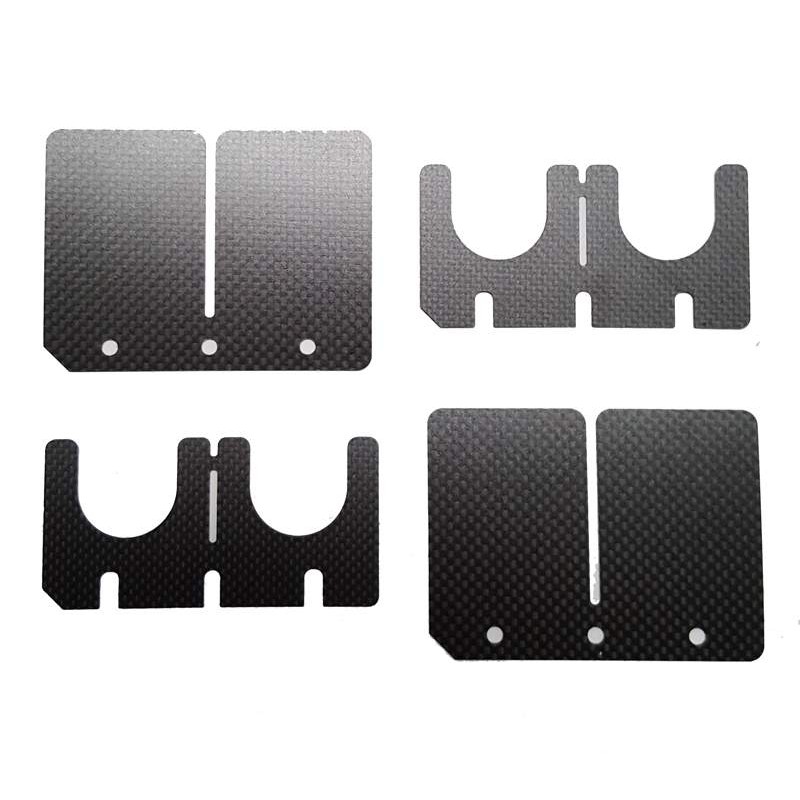 Kit Lamelle Carbonio 3 Punte Universali KZ, MONDOKART, kart, go