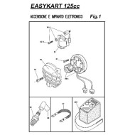 Zündspule Selettra IAME Easykart, MONDOKART, kart, go kart