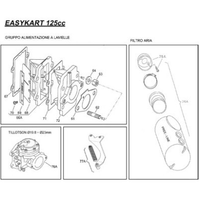 Tapa Caja Laminas EASYKART - 125 Leopard, MONDOKART, kart, go