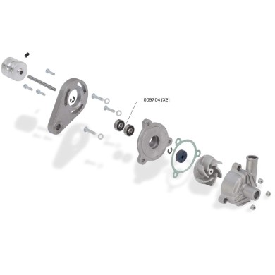 Alberino Pompa Acqua NEW TonyKart OTK, MONDOKART, kart, go