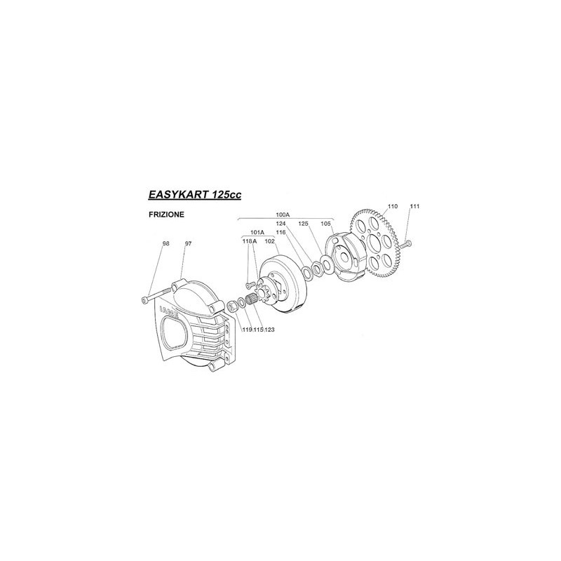 Starting Gear Iame Easykart - Leopard, mondokart, kart, kart