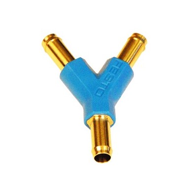 Y-Stück für Benzinleitung Messing Festo Y, MONDOKART, kart, go