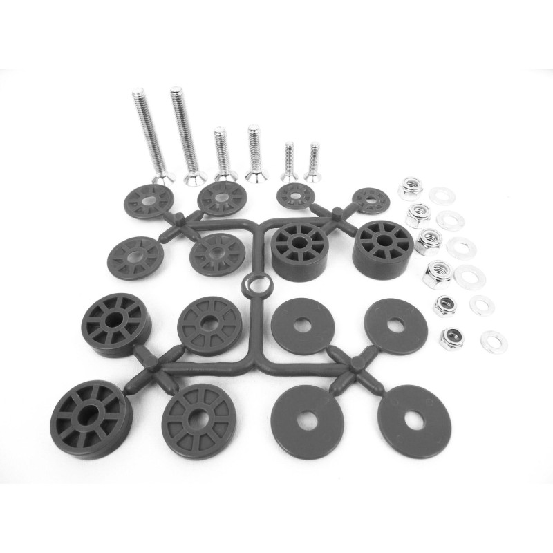Kit fissaggio sedile viti spessori dadi, MONDOKART, kart, go