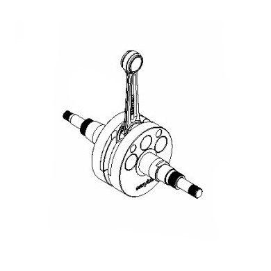 Complete Crankshaft BMB EKA Easykart 125cc (until 2014) Axis