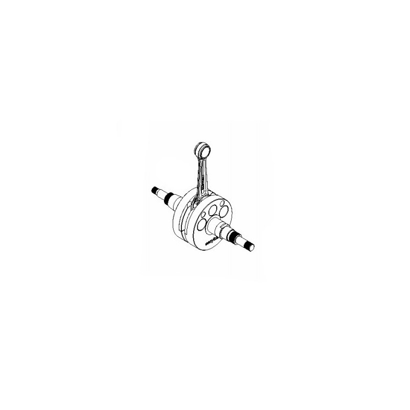 Cigüeñal Completo BMB EKA EASYKART 125cc (hasta 2014) 18 mm