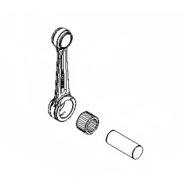 Bielle complete EKL 60cc Easykart Birel BMB, MONDOKART, kart