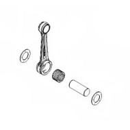 Complete Conrod BMB EKA Easykart 125cc (until 2014) Axis 18mm