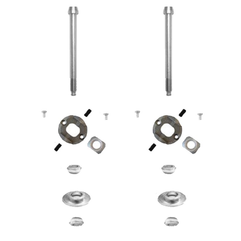 Set Caster Nueva 8mm Completo Mini CRG, MONDOKART, kart, go