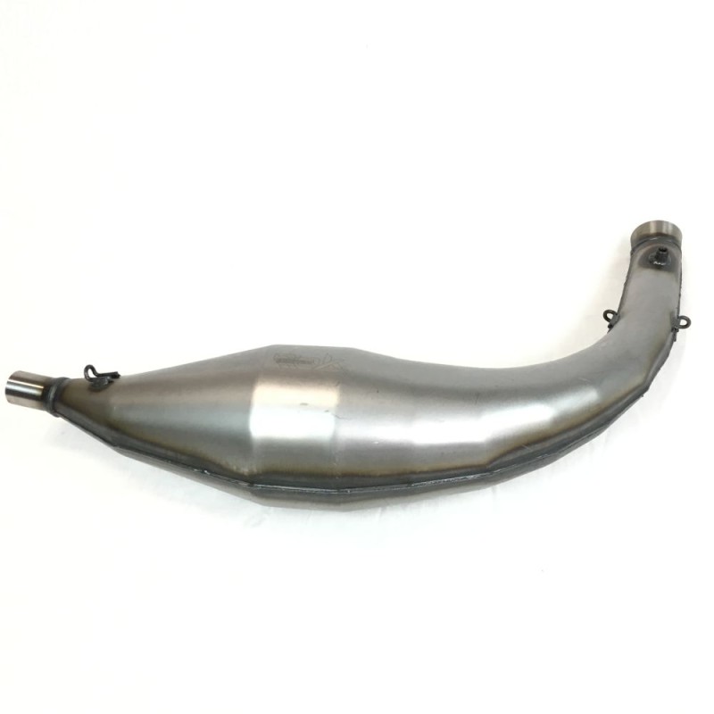 Muffler (exhaust) Vortex Shifter Rok with curve, mondokart