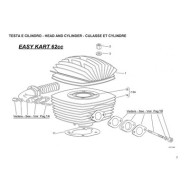 Joint cylindre 60cc Iame X30 Waterswift - Easykart 60cc