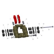 Stopper 19mm Vorderradbremse IPK - Praga - Formula K - OK1 -