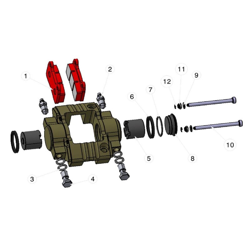 Rondella 14x10x1,5 tubo freno Intrepid IPK - Praga - Formula K