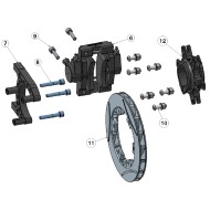 Kit Bagues (6PCS) Disque arrière Kit IPK - Compatible Intrepid