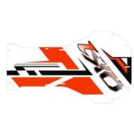 Floorpan Sticker Racing EVO IPK OK1, mondokart, kart, kart