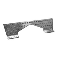 Cale Pieds Plaque alluminium universel, MONDOKART, kart, go