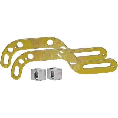 Reduction for pedals (pair) - Receding pedal, mondokart, kart