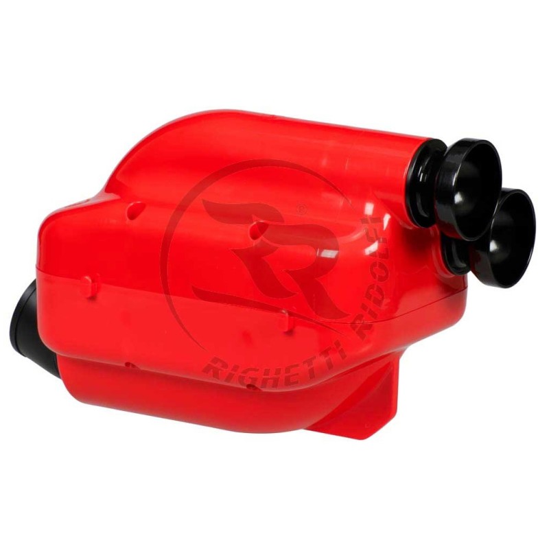 Filtro NOX 2! Rosso Silenziatore aspirazione 30mm, MONDOKART