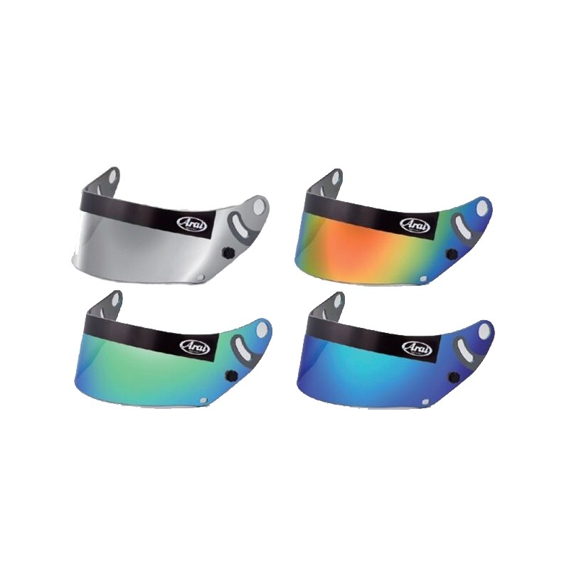 Iridium visor mirror Arai GP-6 SK-6, mondokart, kart, kart