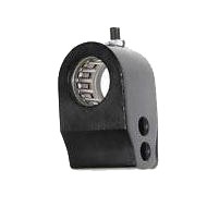 Support colonne de direction avec cage aluminium NOIR