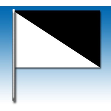 Drapeau Blanc et noir, MONDOKART, kart, go kart, karting