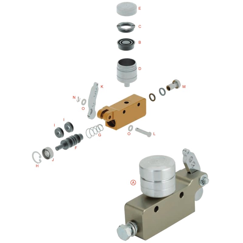 Brake Pump BSM4 OTK TonyKart, mondokart, kart, kart store