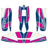 Kit Deco Kosmic OTK pour M6 M7 carrosserie, MONDOKART, kart, go