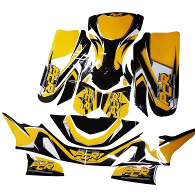 Kit Deco PCR pour carrosserie KG, MONDOKART, kart, go kart