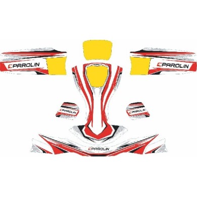Stickers Kit Bodyworks DYNAMICA Parolin, mondokart, kart, kart