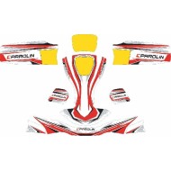 Verkleidungs-Aufkleber-Kit DYNAMICA Parolin, MONDOKART, kart