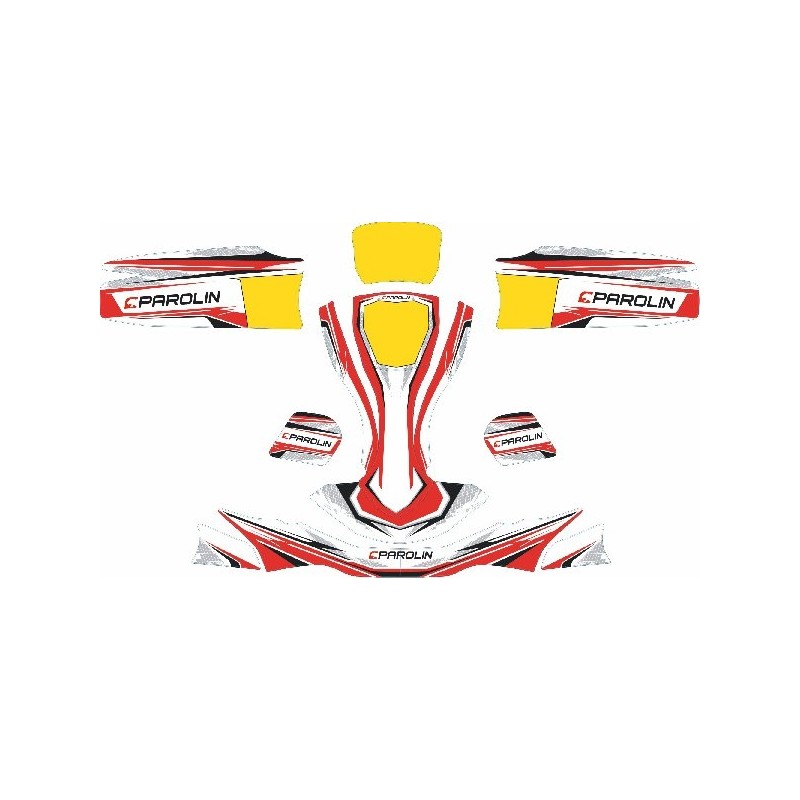 Stickers Kit Bodyworks AGILE Parolin, mondokart, kart, kart