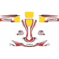 Stickers Kit Bodyworks AGILE Parolin, mondokart, kart, kart
