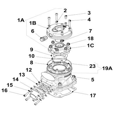 Torica Externa Culata Cupula Iame Screamer III (3) KZ