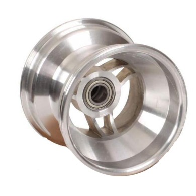 Cerchio anteriore alluminio 115mm con razze ALR, MONDOKART