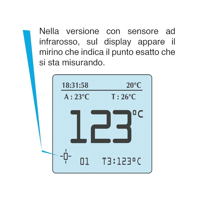 Luftdruckprüfer Digitaler Hiprema 4 EVO + INFRAROT PYROMETER +